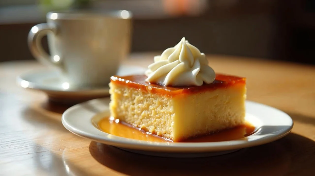 Un postre de la casa